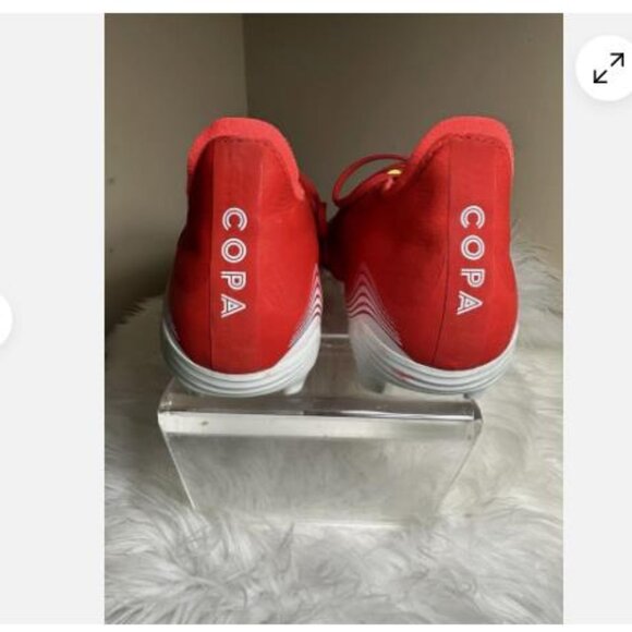 Adidas Copa Sense .3 FG Soccer Cleats Color Red/White Sz 13 - Picture 2 of 4